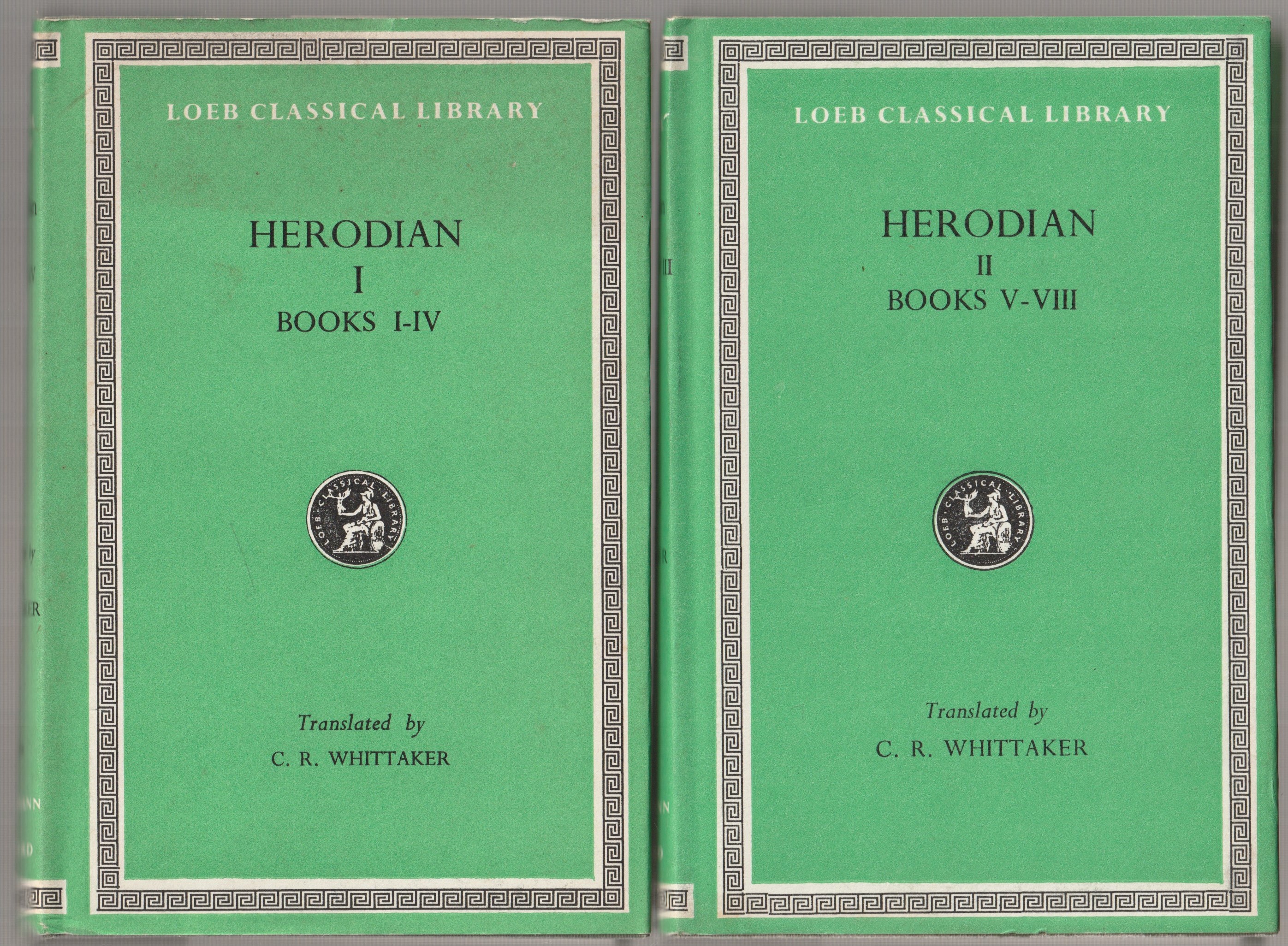 Herodian in two volumes, 1-2