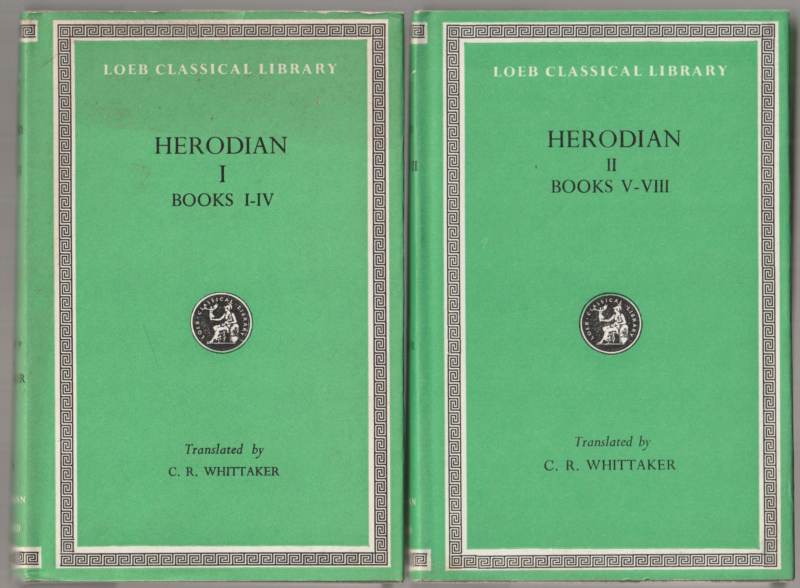 Herodian in two volumes, 1-2 Herodian in two volumes, 1-2