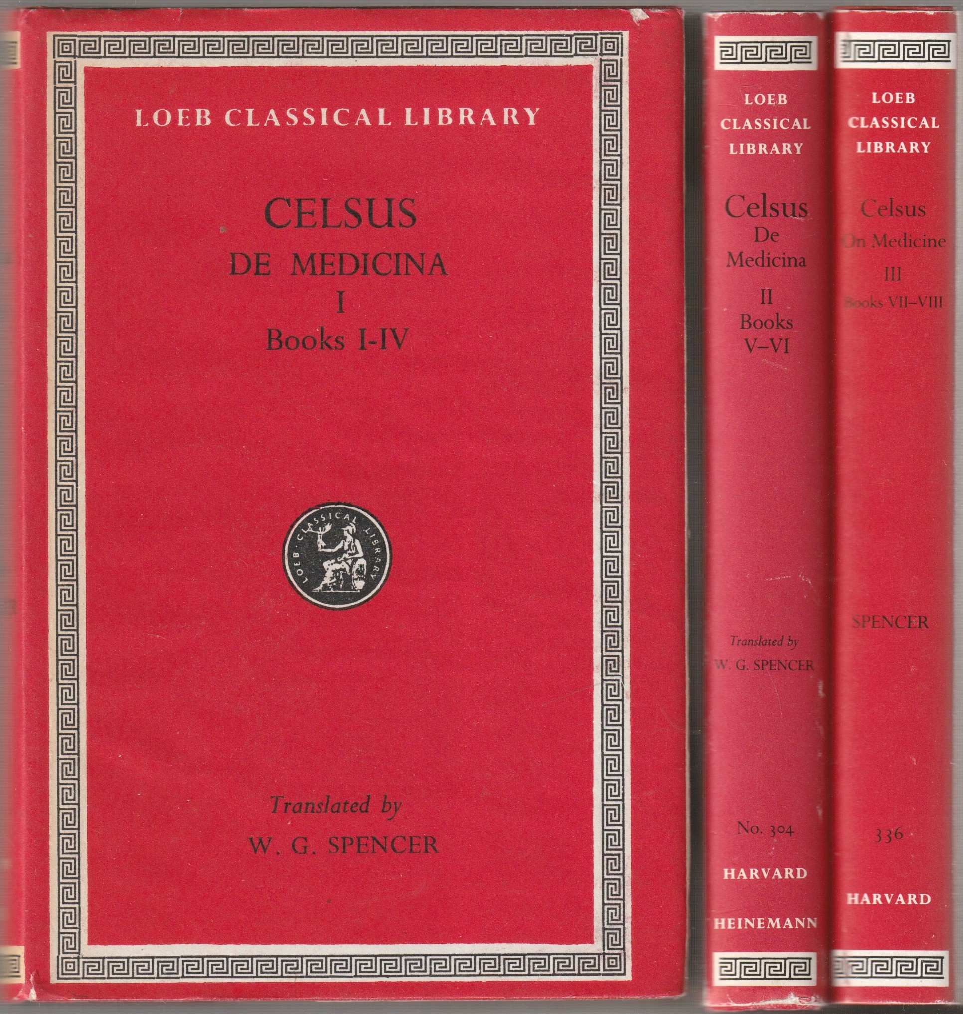 De medicina : in three volumes, 1-3