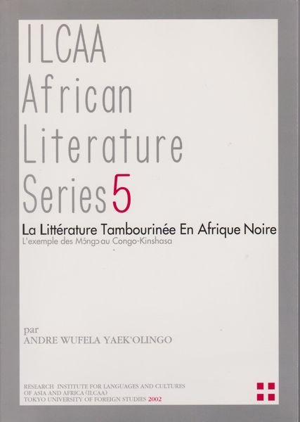 La litterature tambourinparee en Afrique noire La litterature tambourinparee en Afrique noire