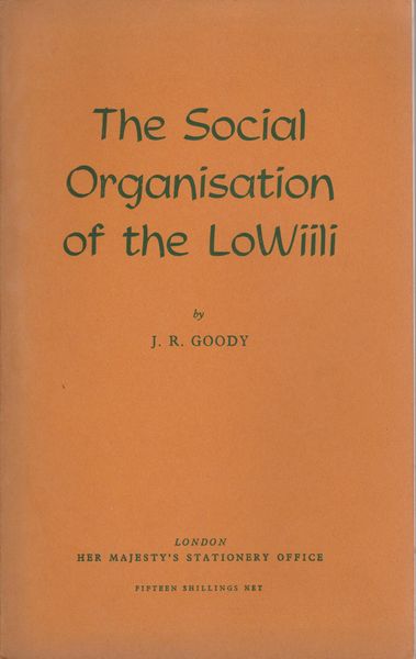 The social organisation of the LoWiili