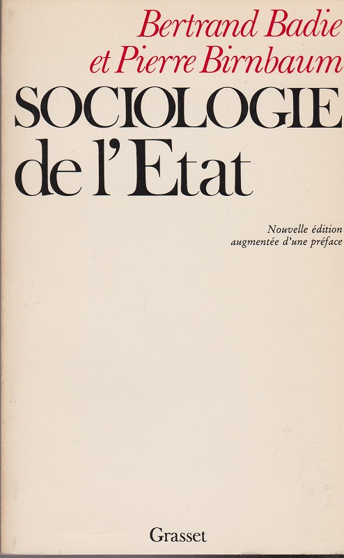 Sociologie de l'etat Sociologie de l'etat