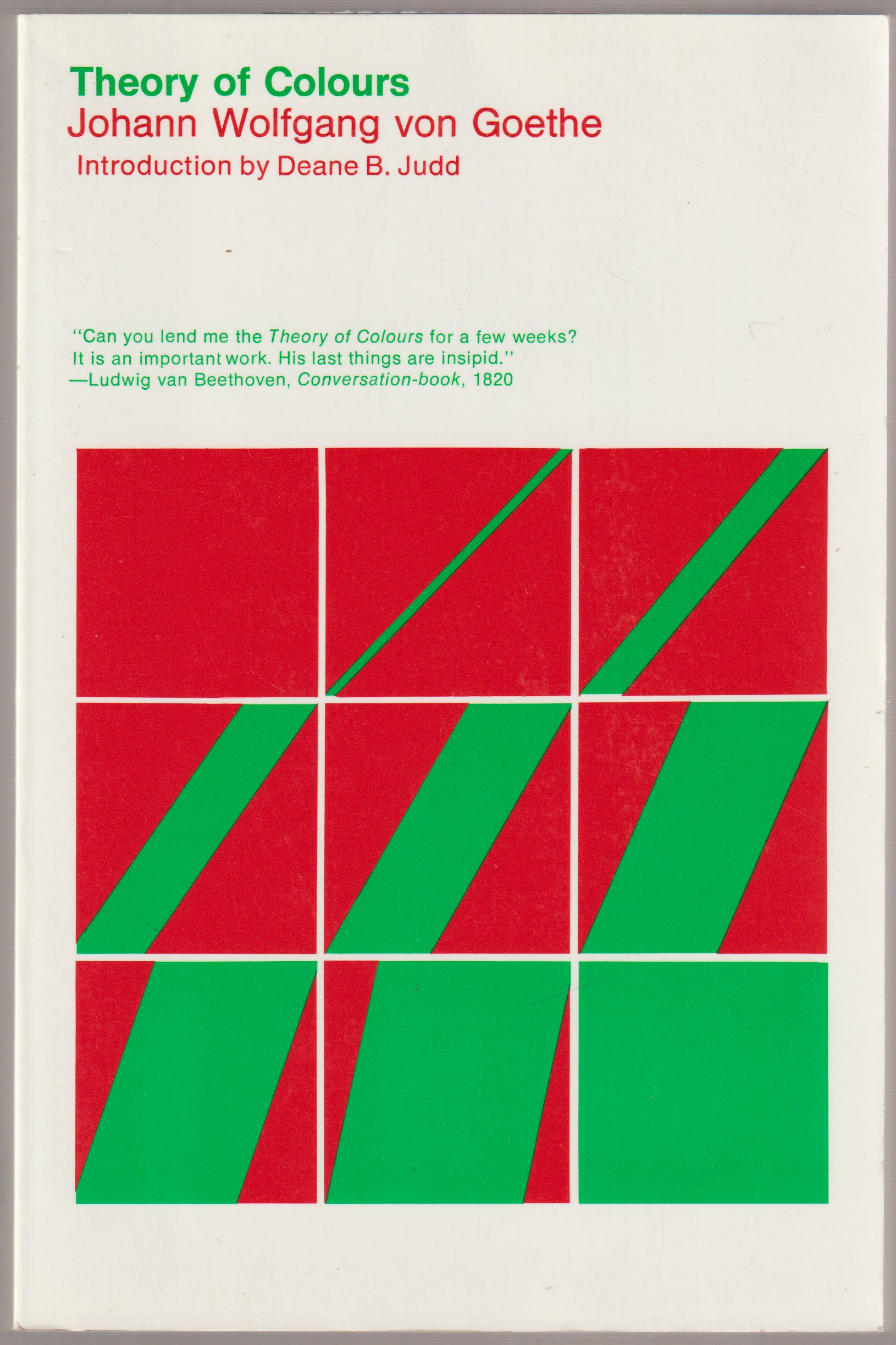 Theory of colours. Theory of colours.