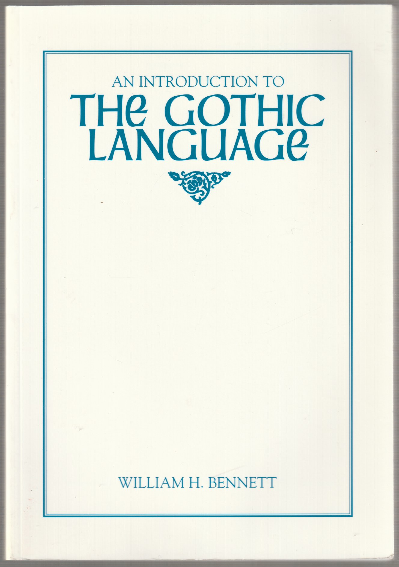 An introduction to the gothic language