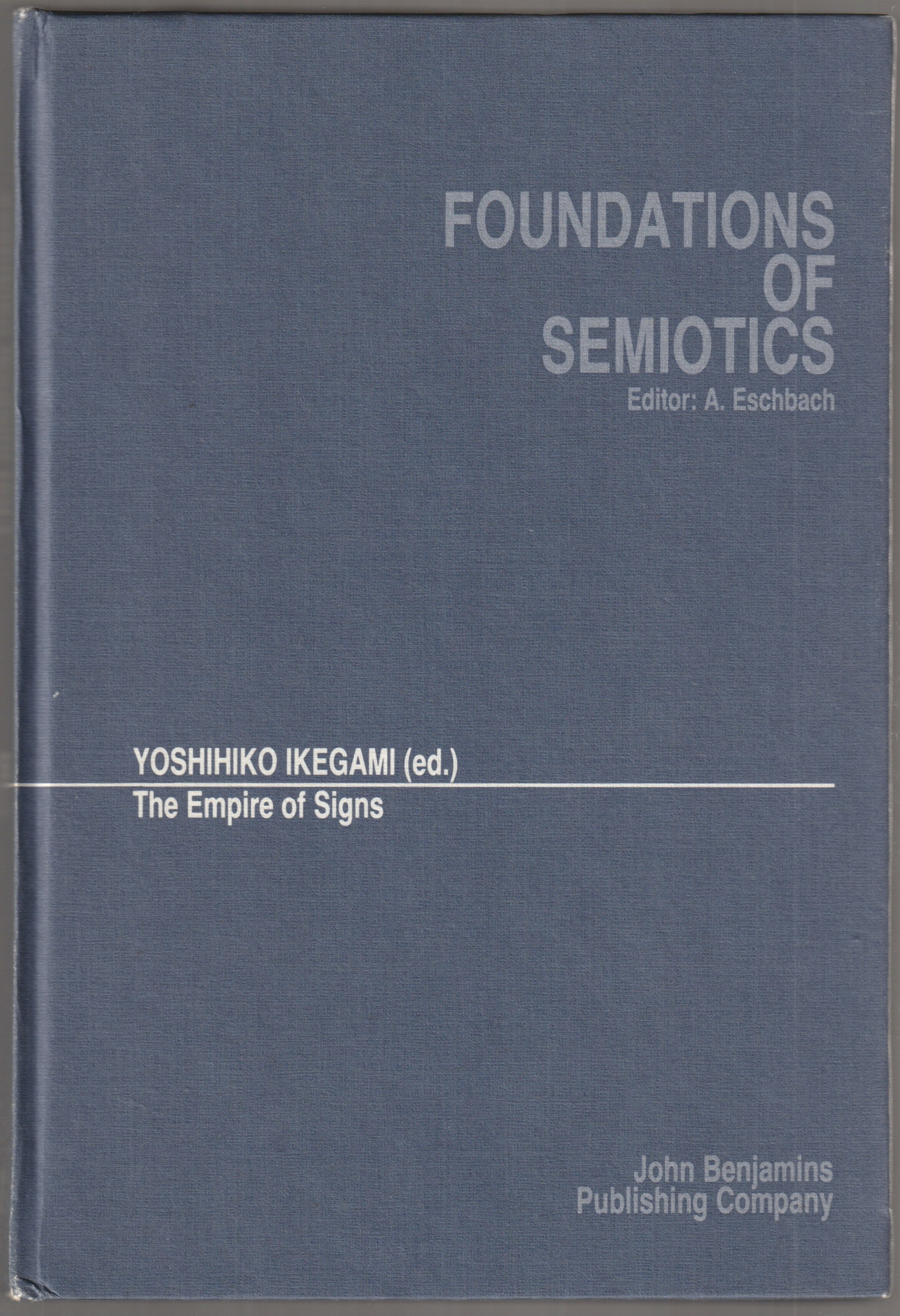 The Empire of signs : semiotic essays on Japanese culture The Empire of signs : semiotic essays on Japanese culture