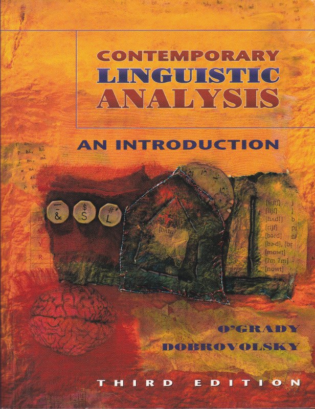 Contemporary linguistic analysis : an introduction. Contemporary linguistic analysis : an introduction.