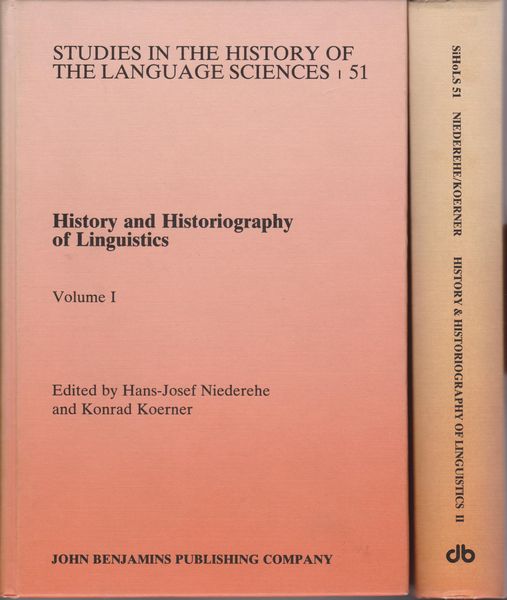 History and historiography of linguistics History and historiography of linguistics