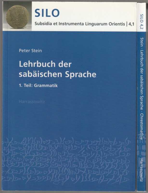 Lehrbuch der sabaischen Sprache., t. 1(Grammatik)-2(Chrestomathie) Lehrbuch der sabaischen Sprache., t. 1(Grammatik)-2(Chrestomathie)