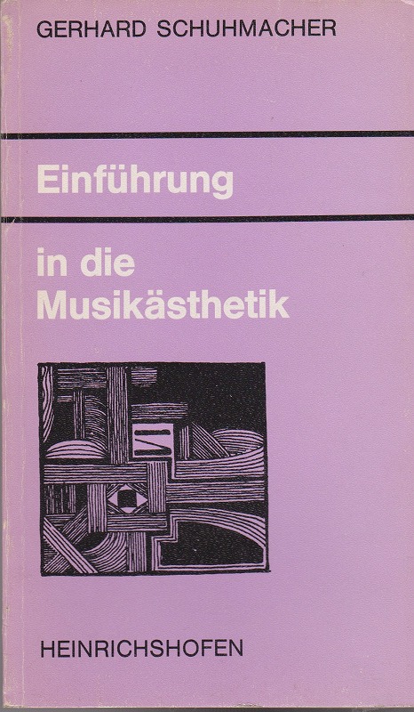 Einfuhrung in die Musikasthetik Einfuhrung in die Musikasthetik