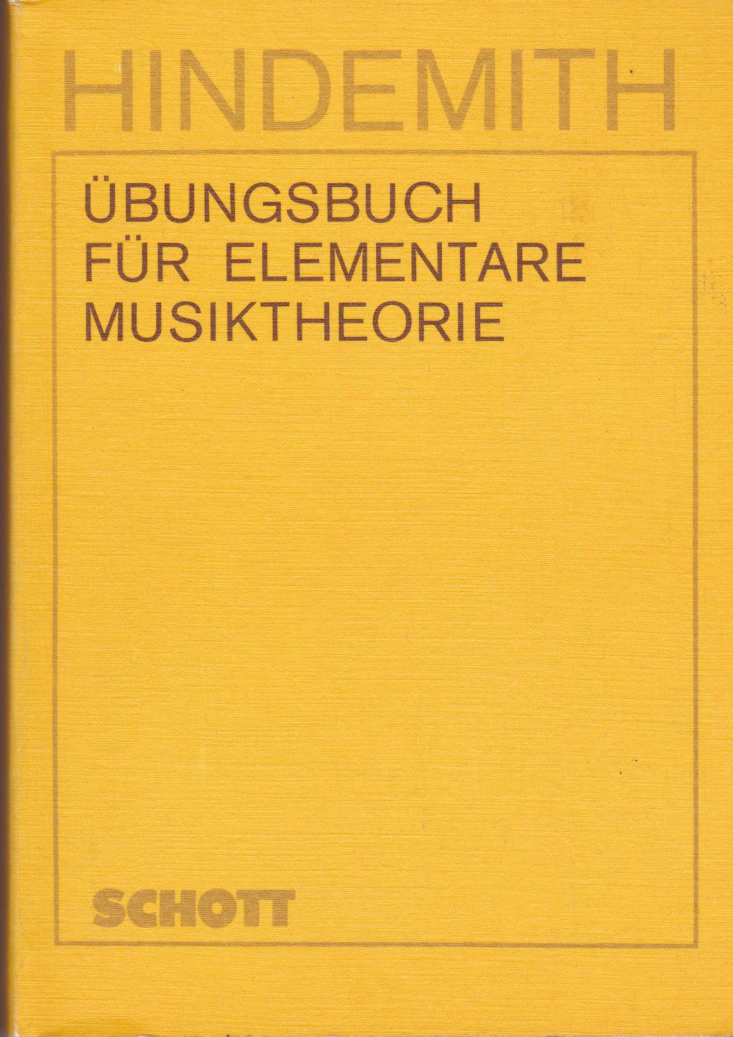 Ubungsbuch fur elementare Musiktheorie.
