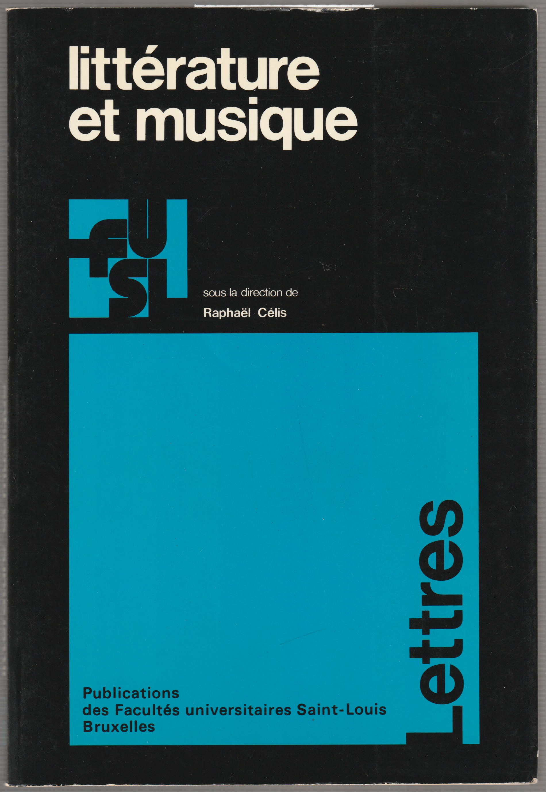 Litterature et musique. Litterature et musique.