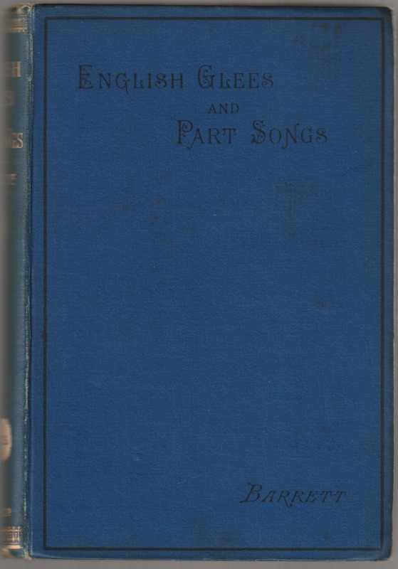 English glees and part-songs, an inquiry into their historical development.