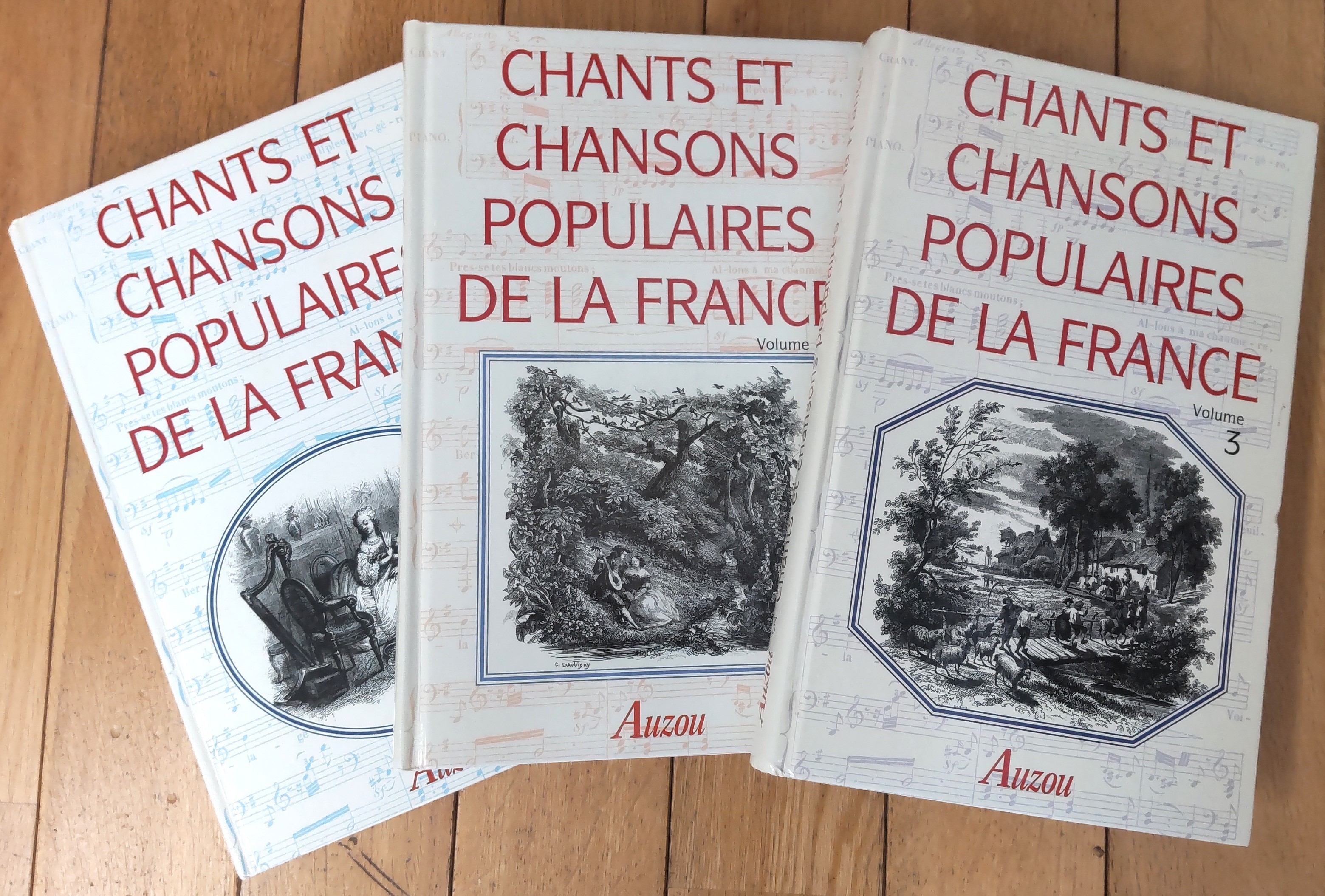 Chants et chansons populaires de la France, 1e-3e s〓rie