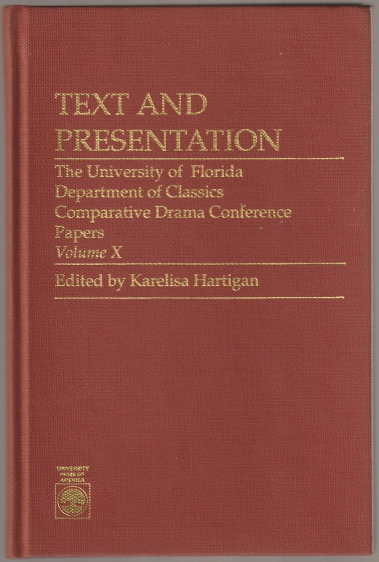 Text and presentation Text and presentation