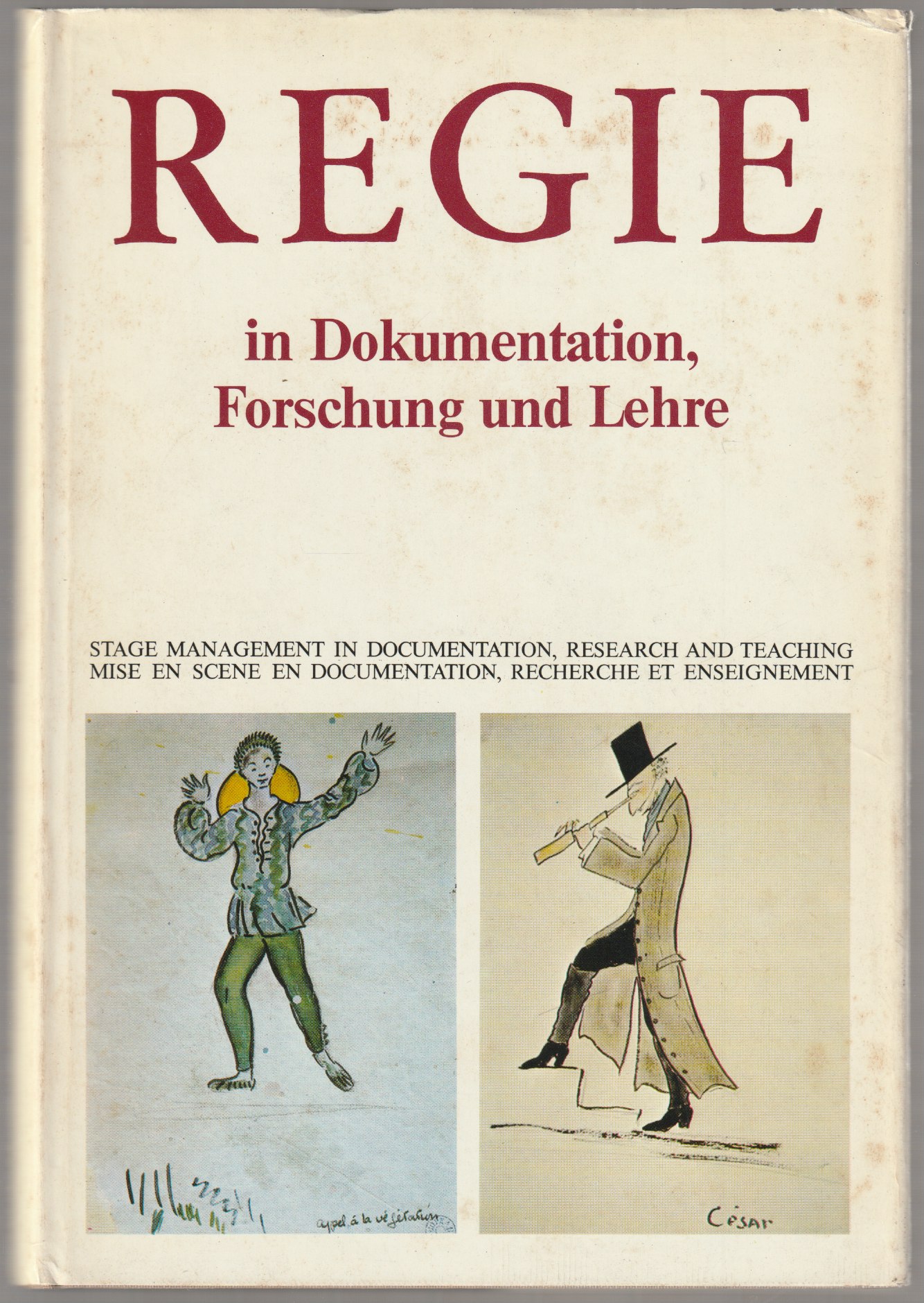 Regie in Dokumentation, Forschung und Lehre Regie in Dokumentation, Forschung und Lehre