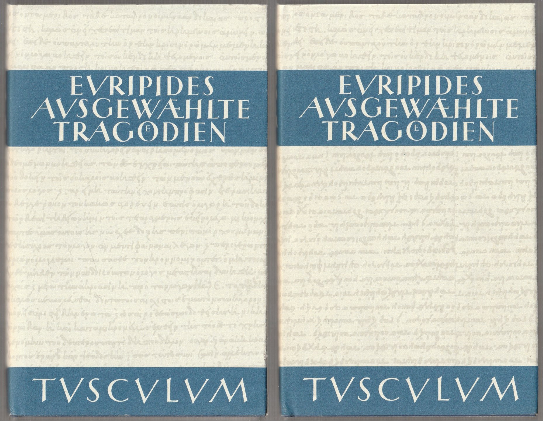 Ausgewahlte Tragodien, Bd. 1-2 Ausgewahlte Tragodien, Bd. 1-2
