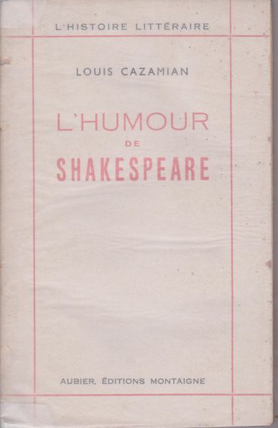 L'Humour de Shakespeare L'Humour de Shakespeare