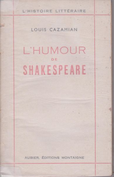 L'Humour de Shakespeare