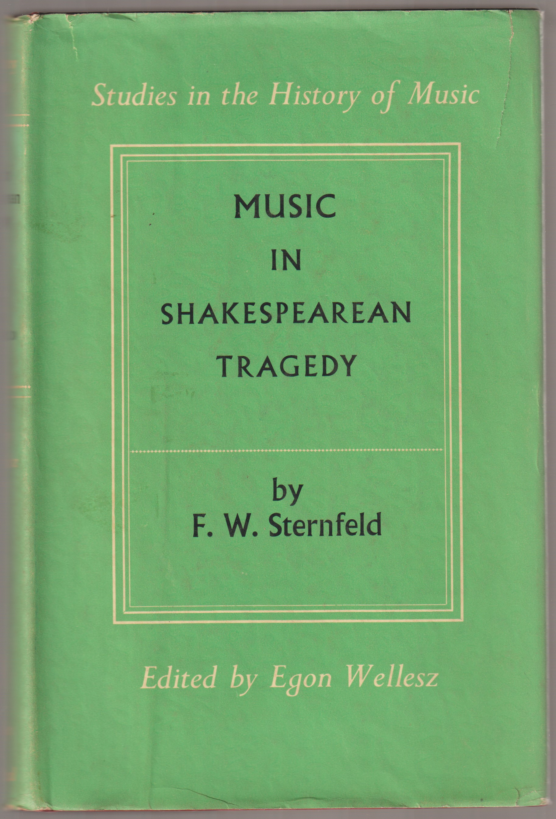 Music in Shakespearean tragedy