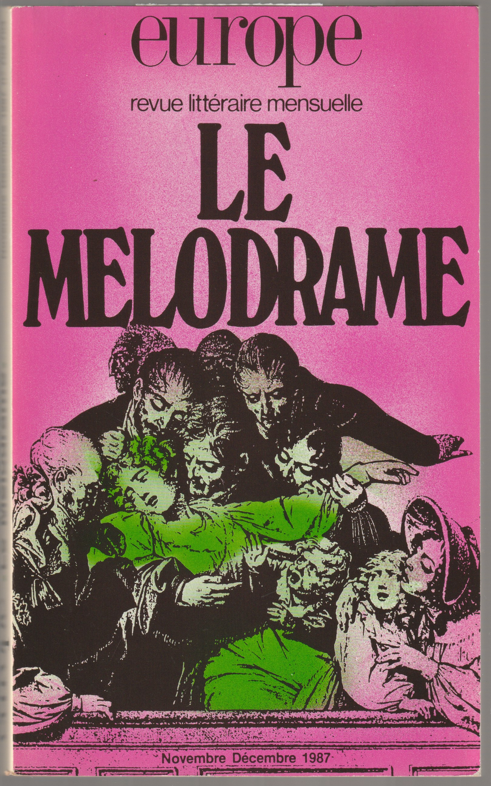 Le melodrame. Le melodrame.
