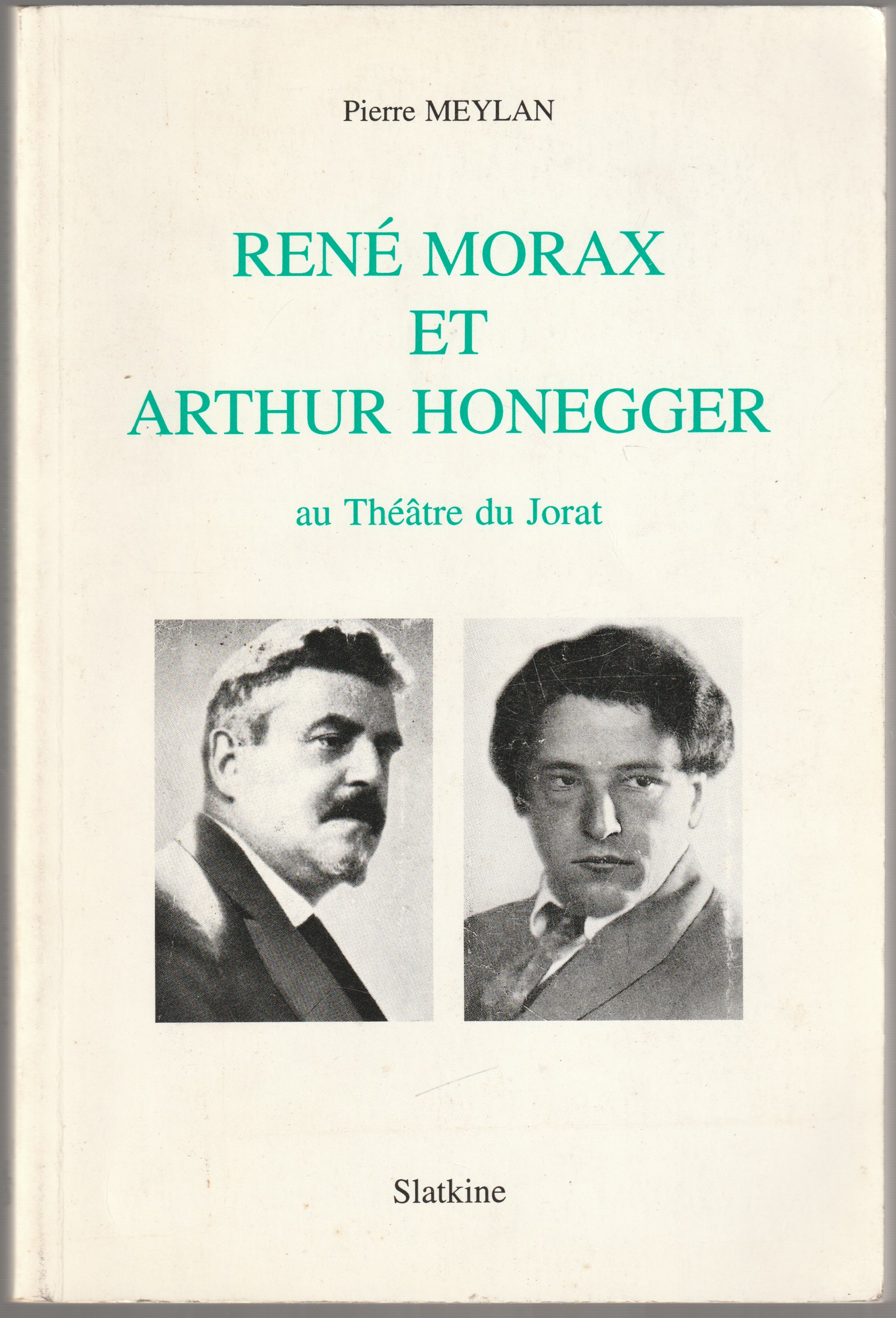 Rene Morax et Arthur Honegger au Theatre du Jorat. Rene Morax et Arthur Honegger au Theatre du Jorat.