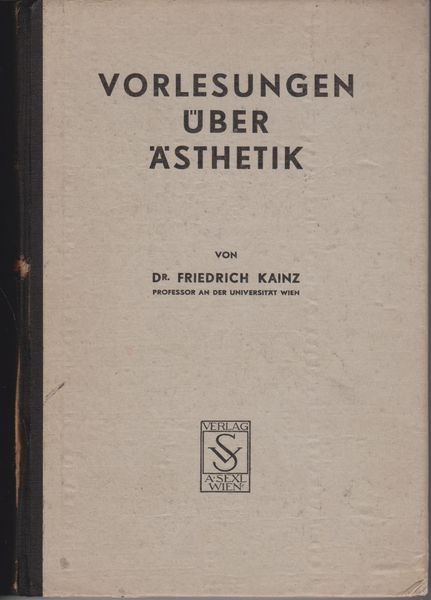 Vorlesungen uber Asthetik