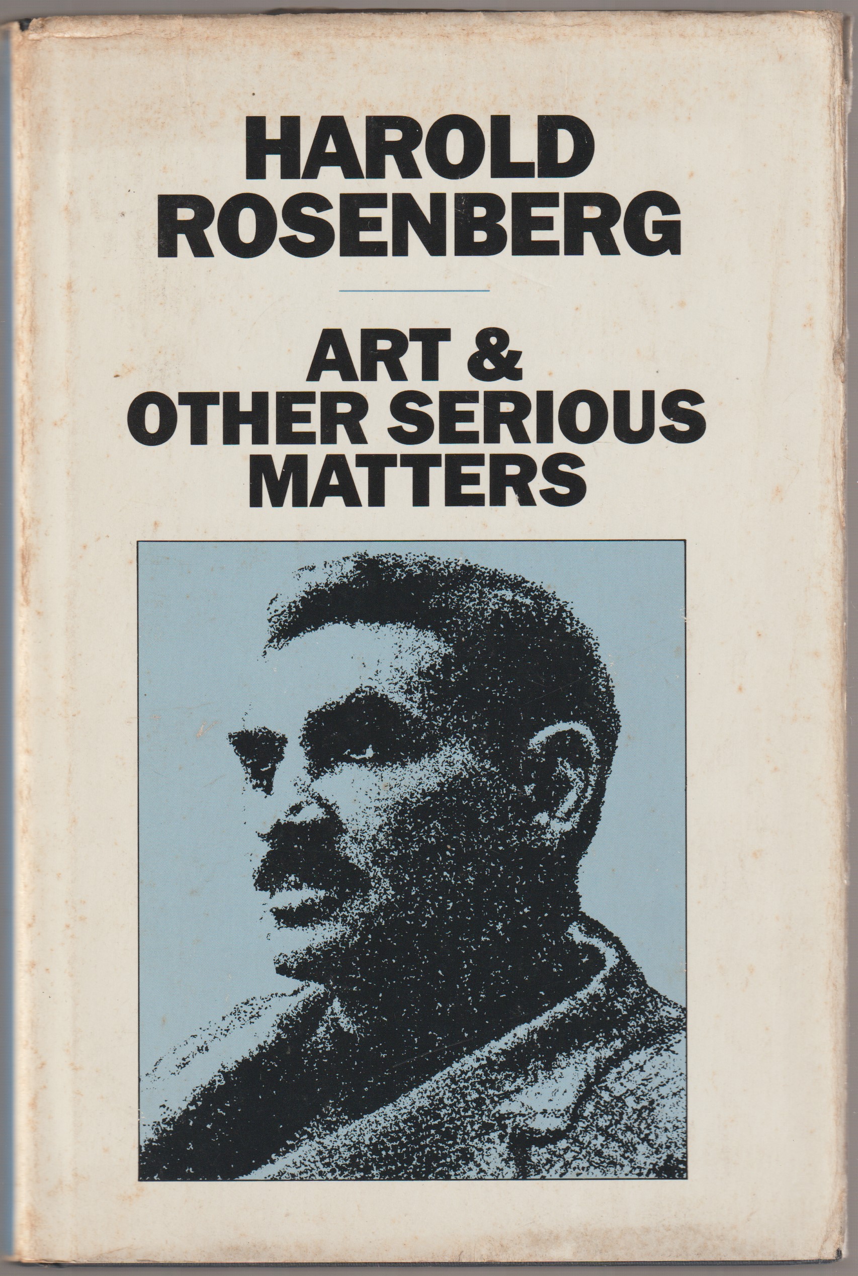 Art & other serious matters. Art & other serious matters.