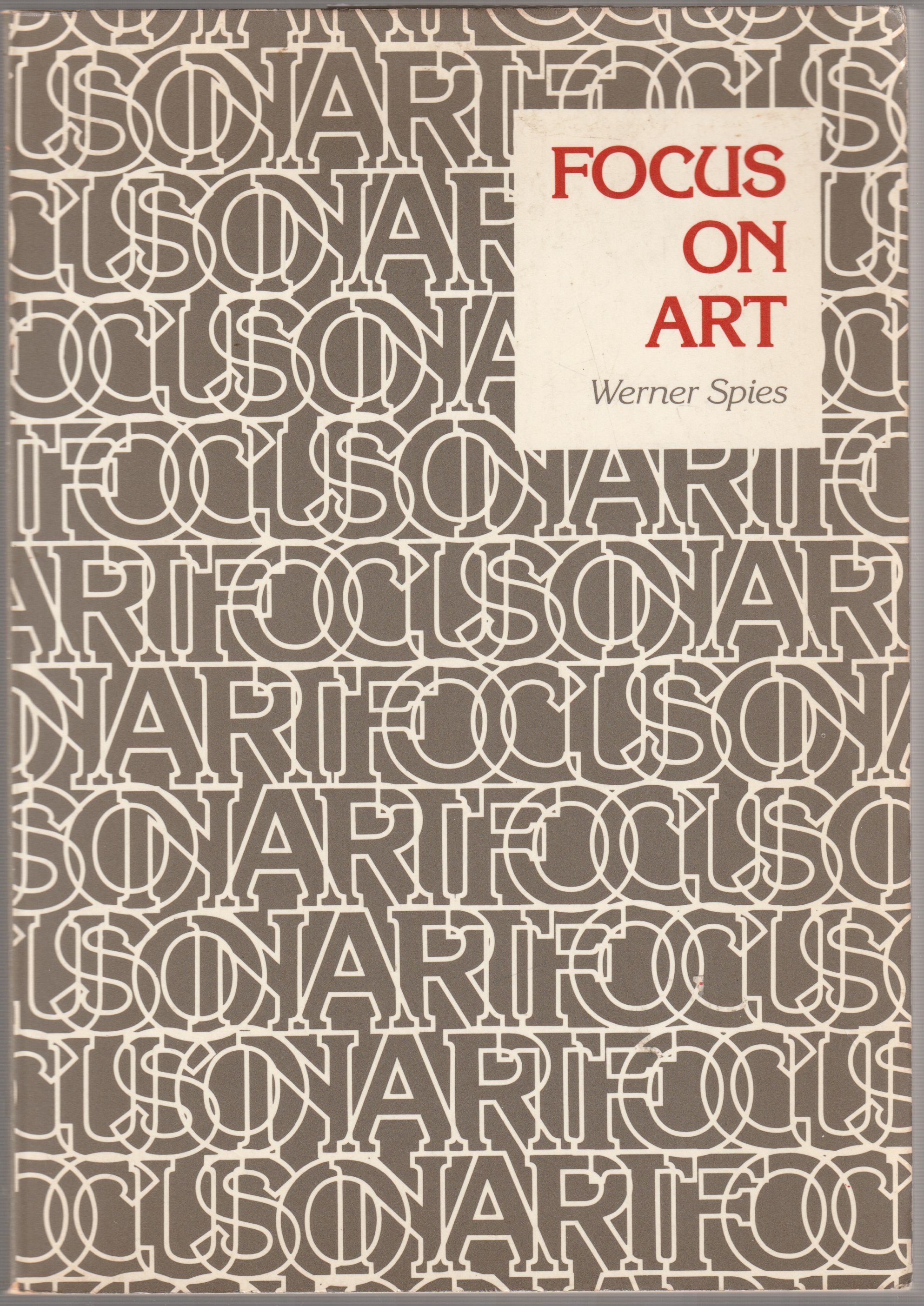 Focus on art., pbk. Focus on art., pbk.