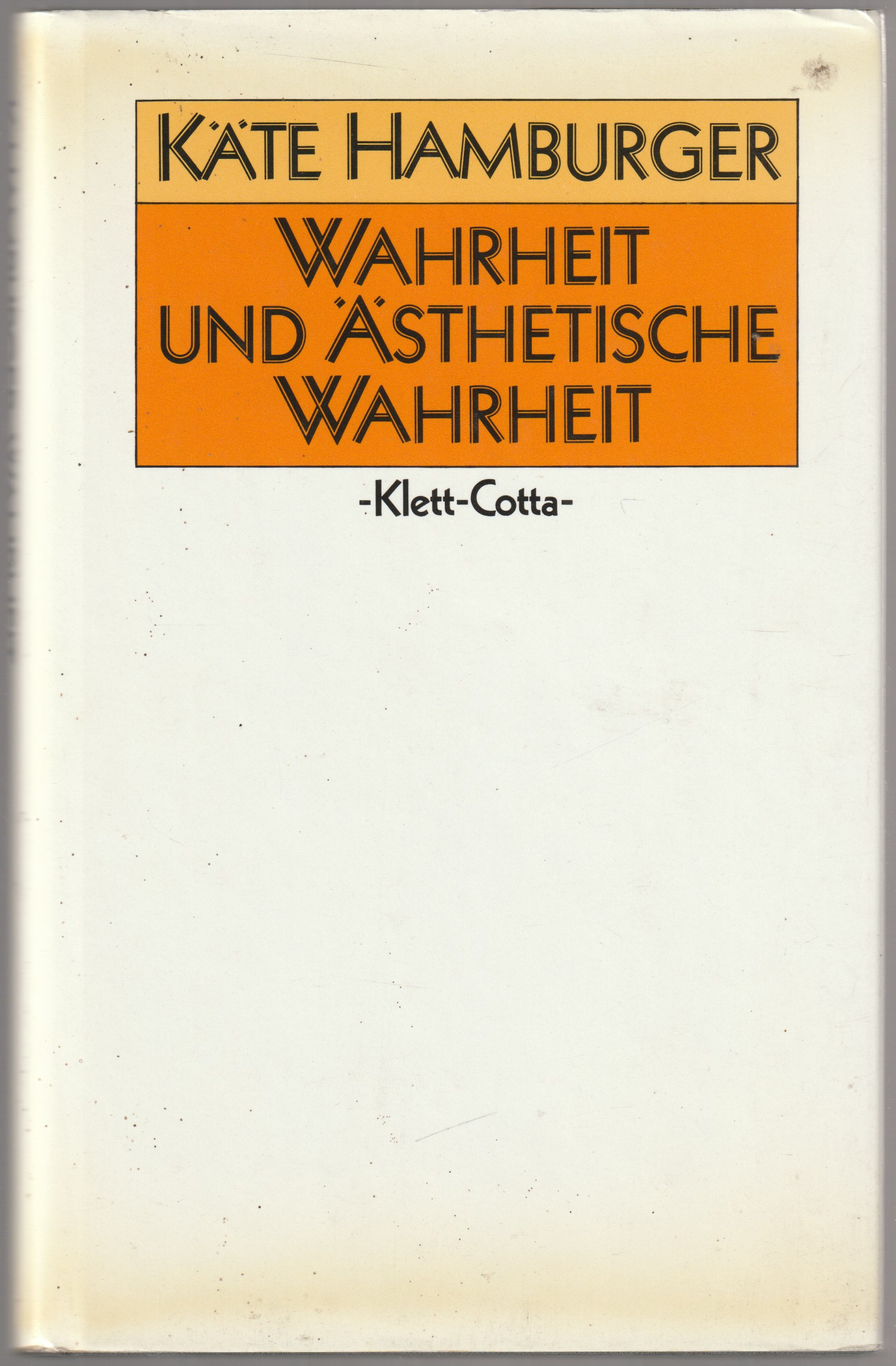 Wahrheit und asthetische Wahrheit. Wahrheit und asthetische Wahrheit.