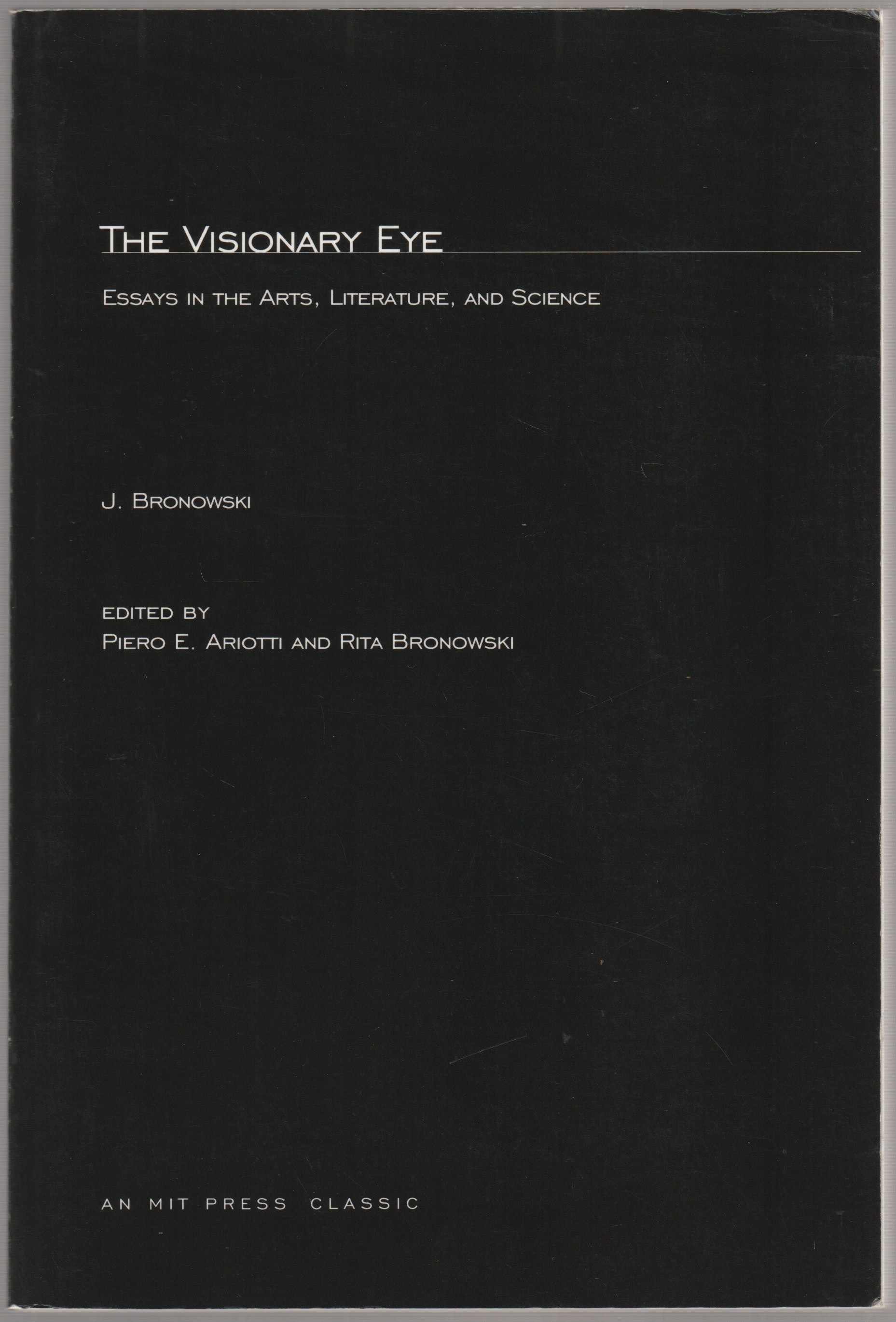The visionary eye : essays in the arts, literature, and science.