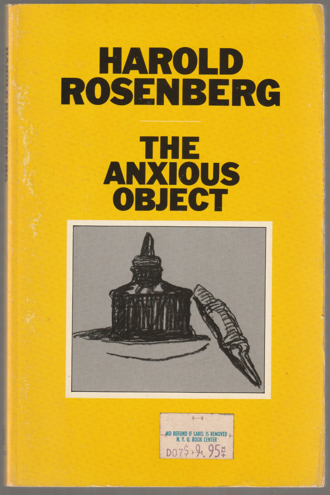 The anxious object. The anxious object.