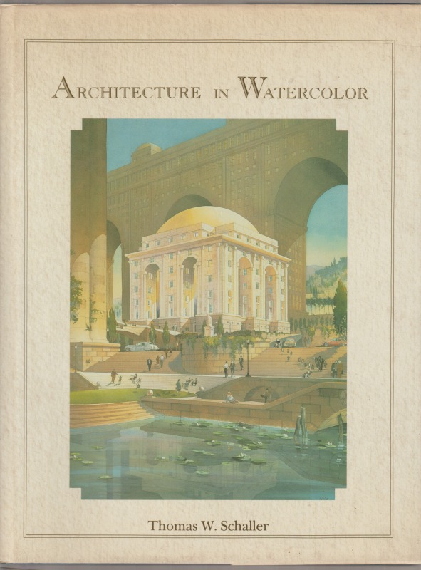 Architecture in watercolor. Architecture in watercolor.