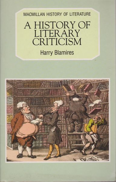 A history of literary criticism A history of literary criticism