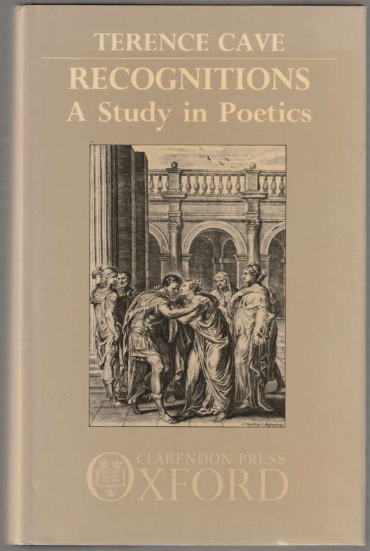 Recognitions : a study in poetics. Recognitions : a study in poetics.