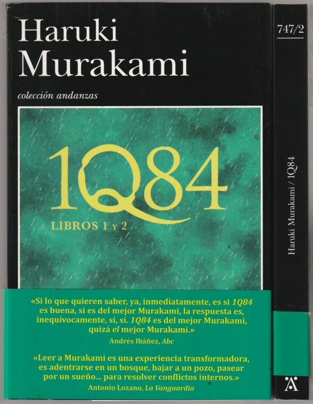 1Q84, libros 1 y 2 & 3