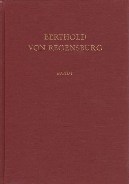 Berthold von Regensburg. Berthold von Regensburg.