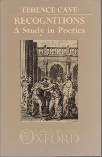 Recognitions : a study in poetics Recognitions : a study in poetics