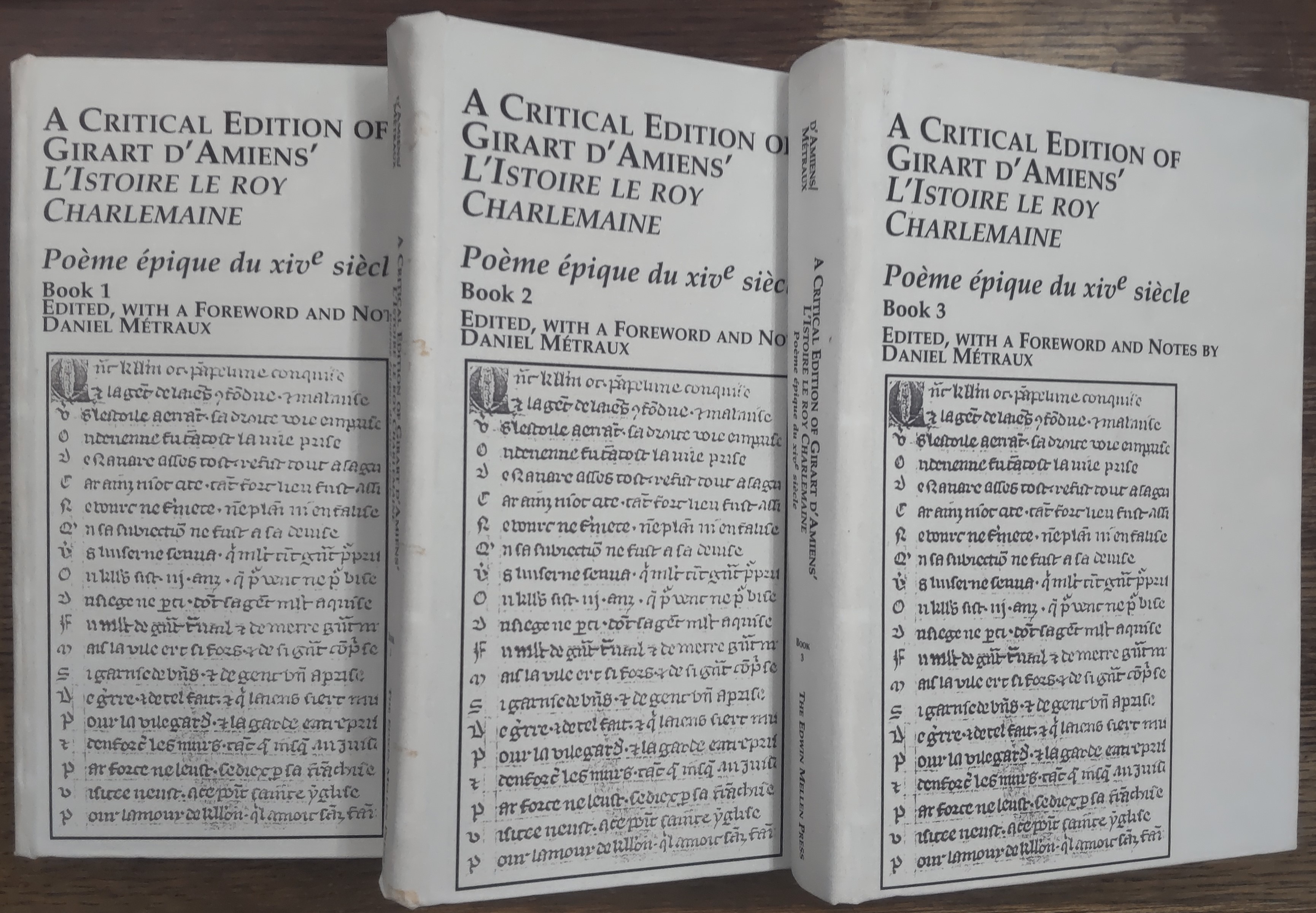 A critical edition of Girart D'Amiens' L'istoire le Roy Charlemaine : poeme epique du XIVe siecle A critical edition of Girart D'Amiens' L'istoire le Roy Charlemaine : poeme epique du XIVe siecle
