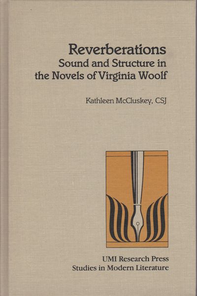 Reverberations : sound and structure in the novels of Virginia Woolf Reverberations : sound and structure in the novels of Virginia Woolf
