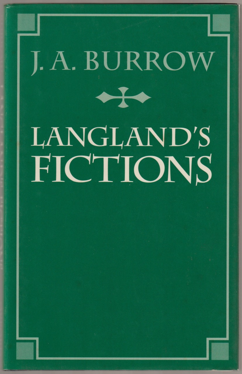 Langland's fictions Langland's fictions