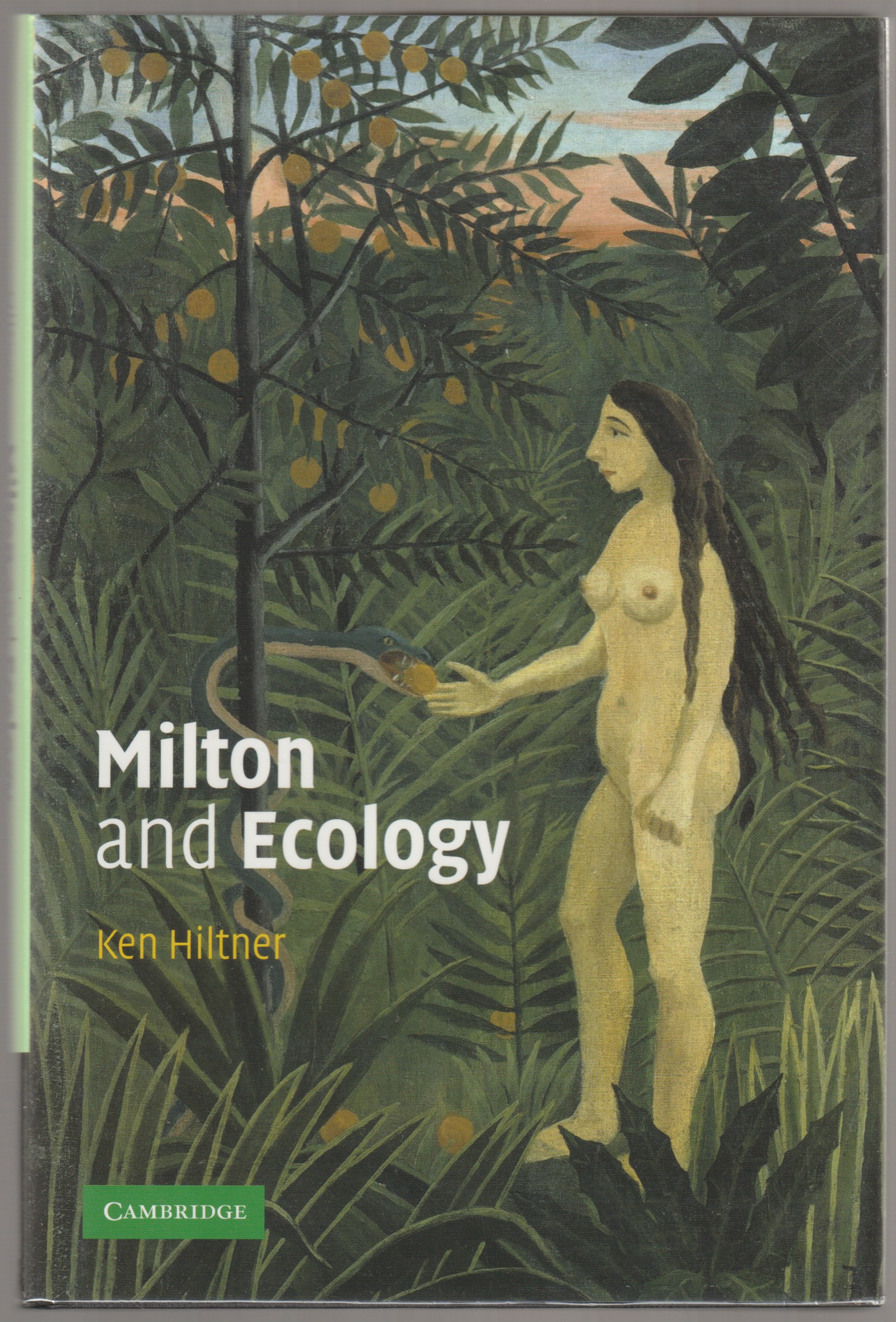 Milton and ecology. Milton and ecology.