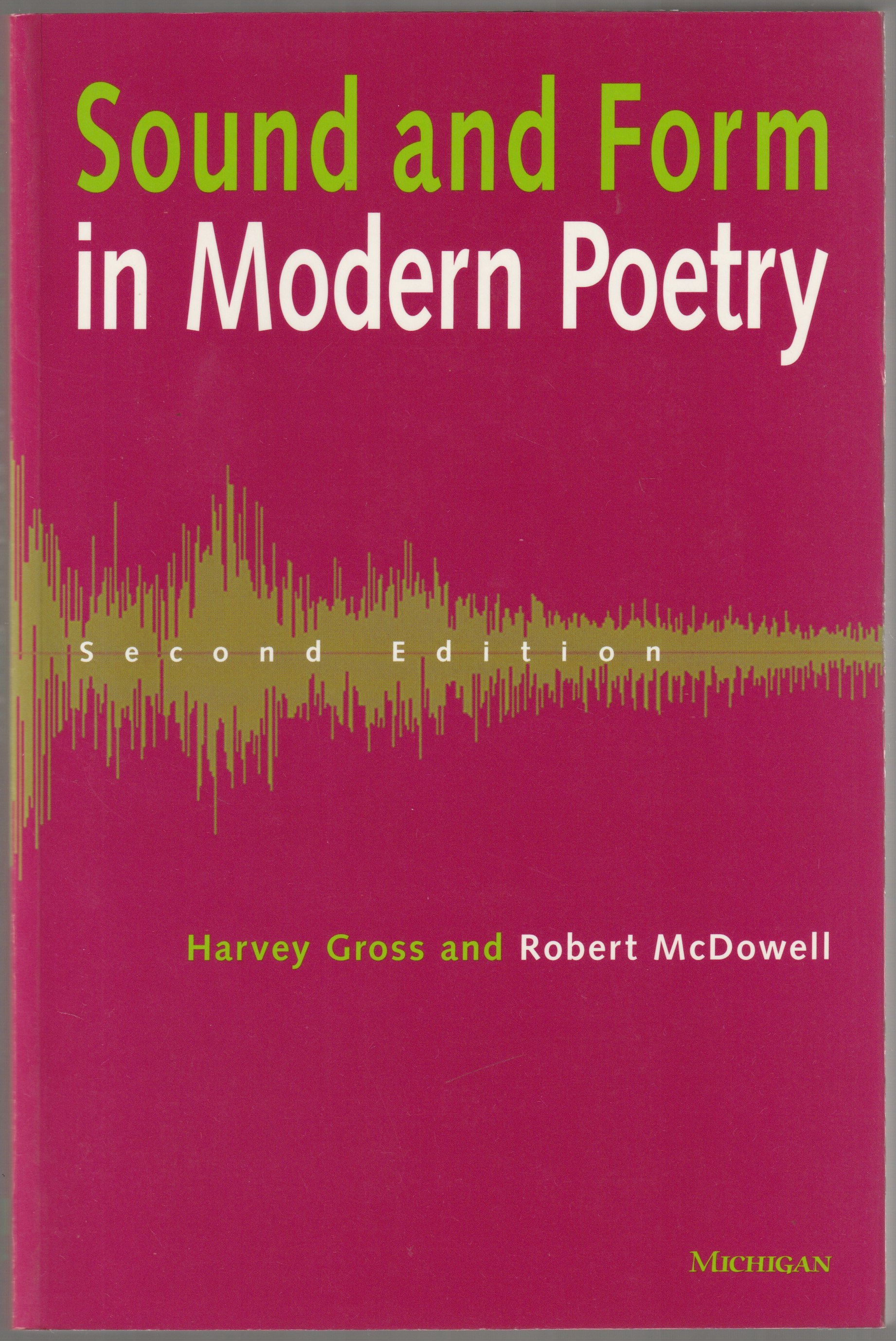 Sound and form in modern poetry. Sound and form in modern poetry.