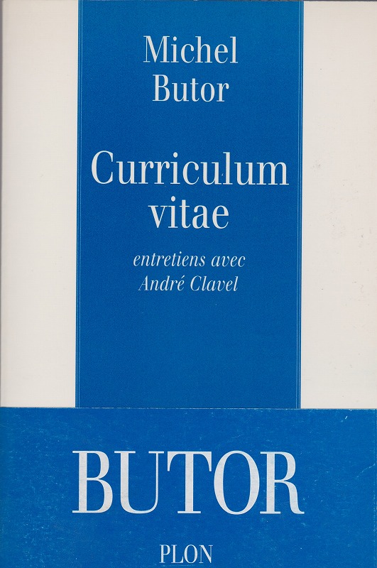 Curriculum vitae : entretiens avec Andre Clavel.