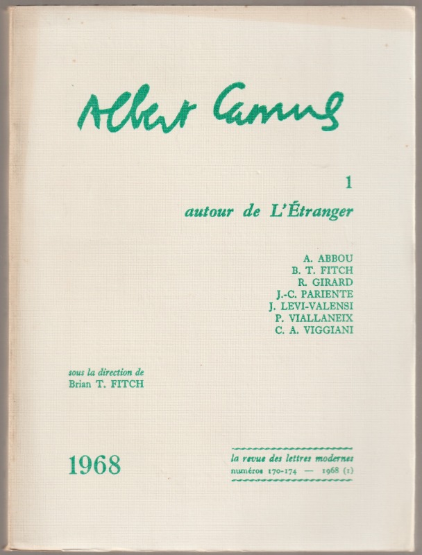 Autour de L'etranger Autour de L'etranger