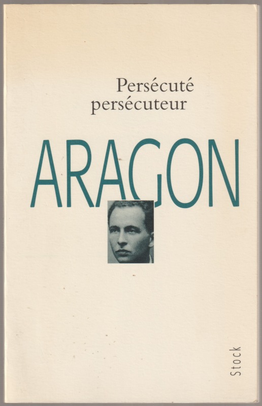 Persecute persecuteur : poemes Persecute persecuteur : poemes