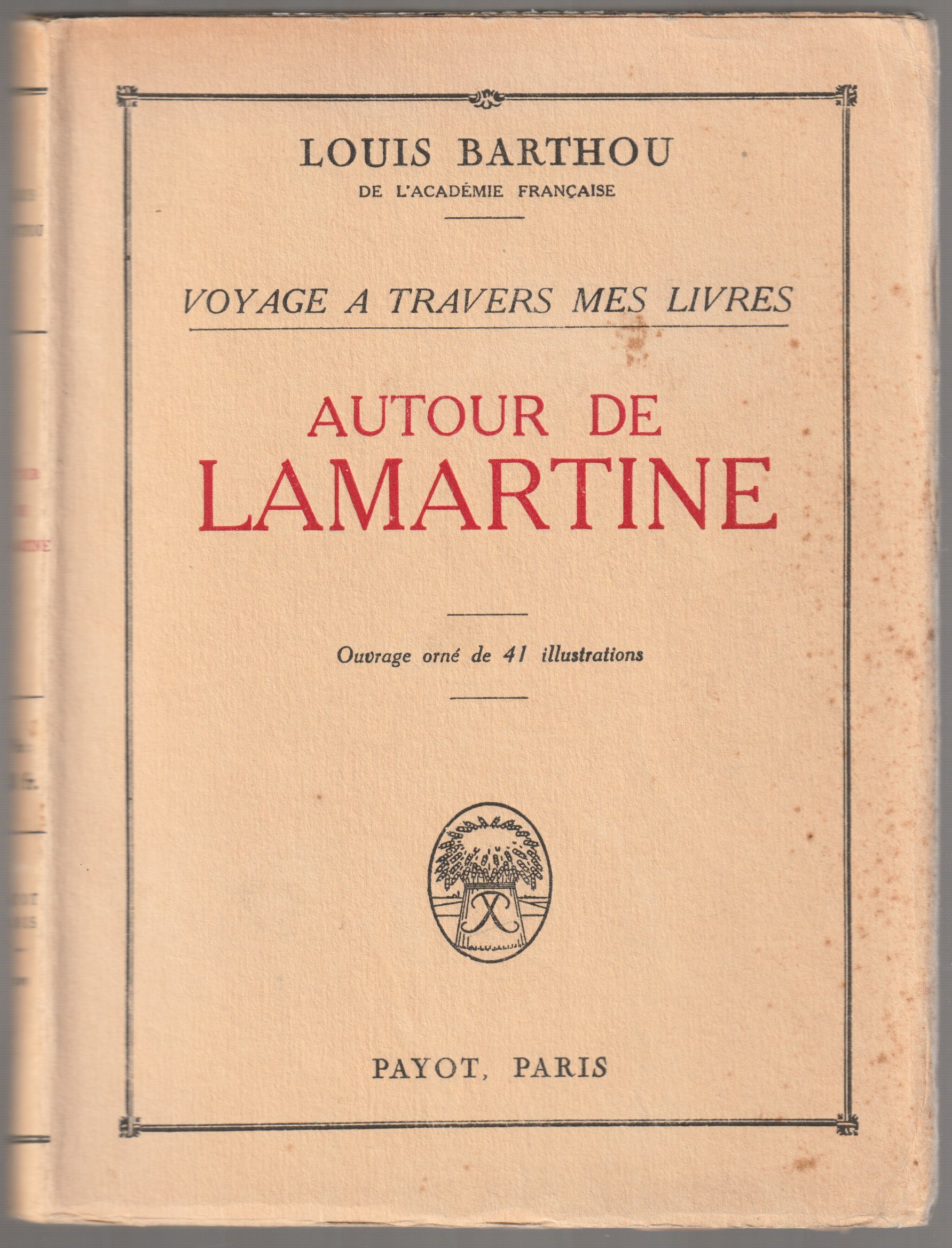 Autour de Lamartine. Autour de Lamartine.