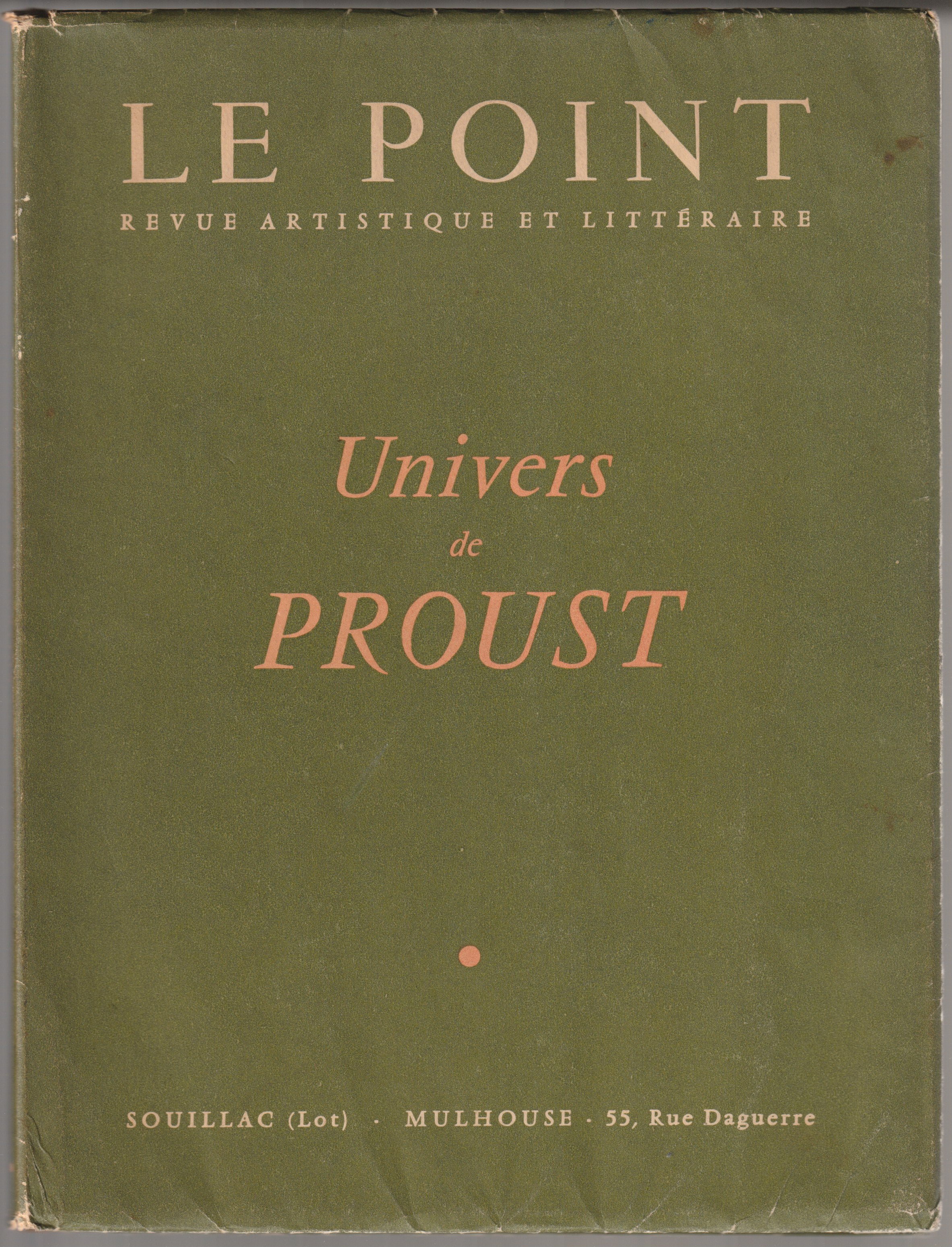 Univers de Proust. Univers de Proust.