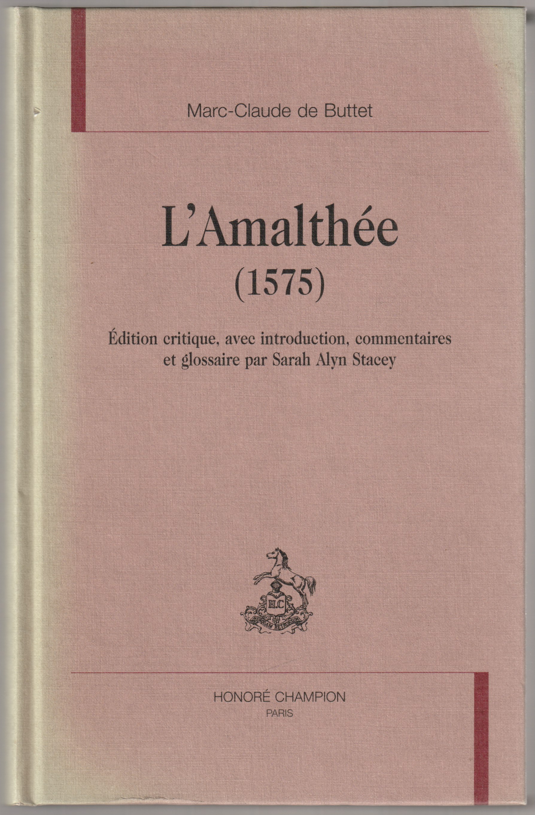 L'Amalthee (1575). L'Amalthee (1575).