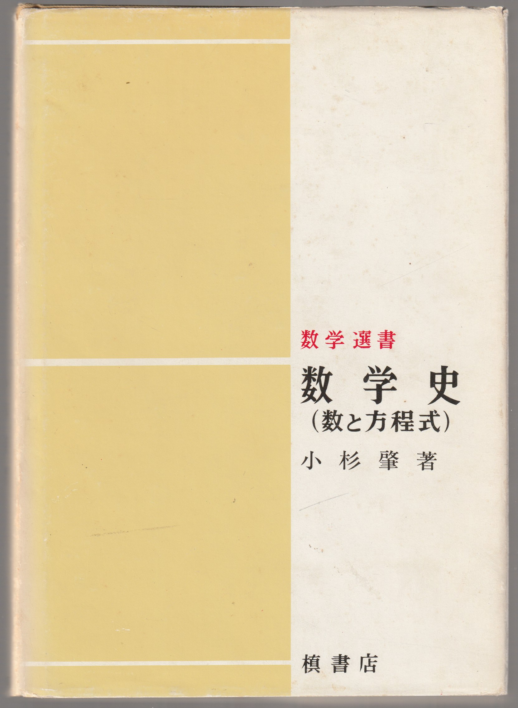 数学史 : 数と方程式